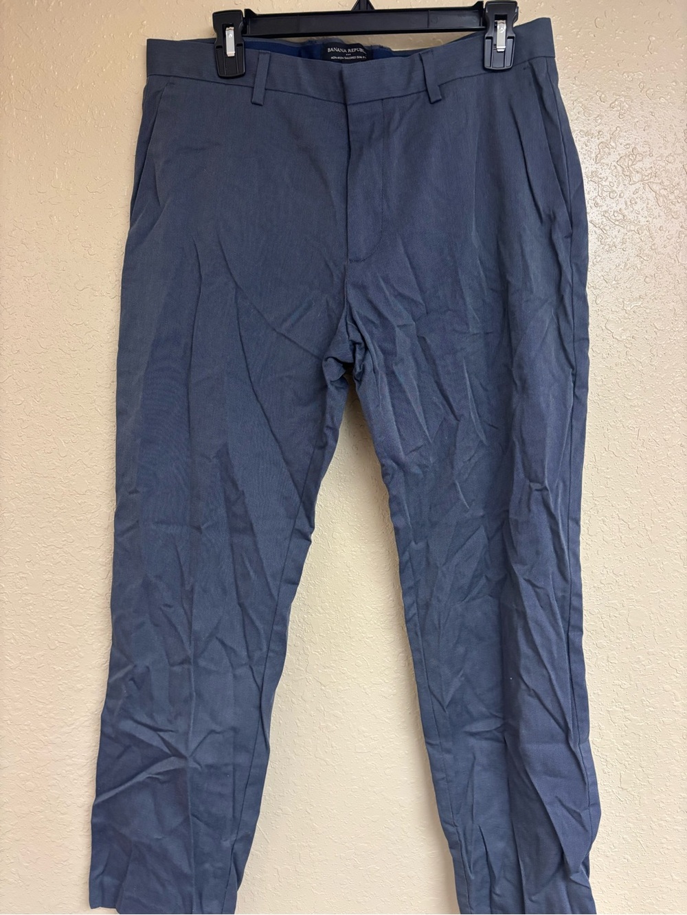 Banana Republic Men's Slate Blue Dress Pants